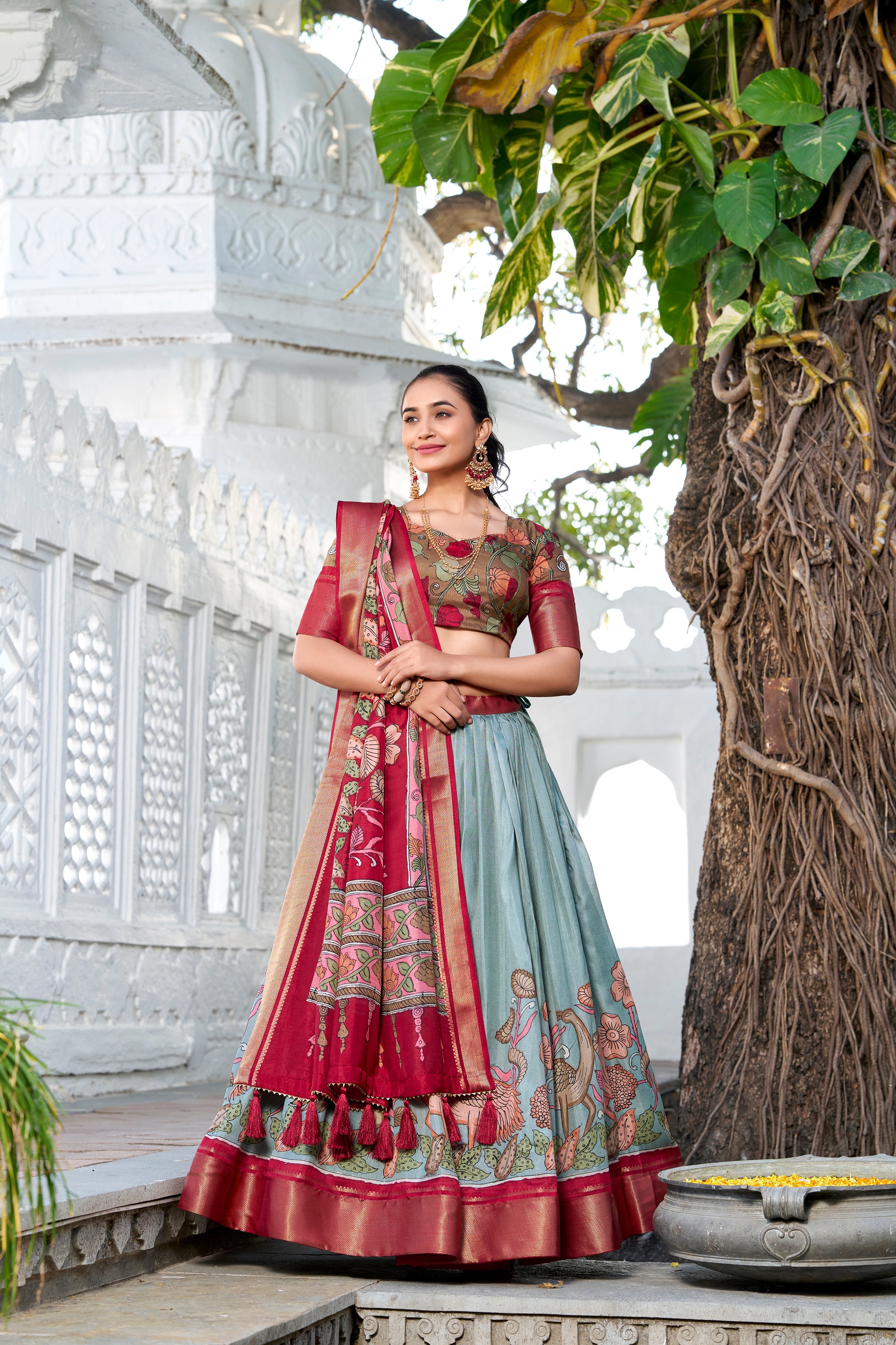 Women's Dola Silk Lehenga Choli