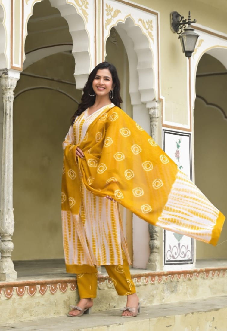 Multi Trendy Elementary Designer Readymade Salwar Suit