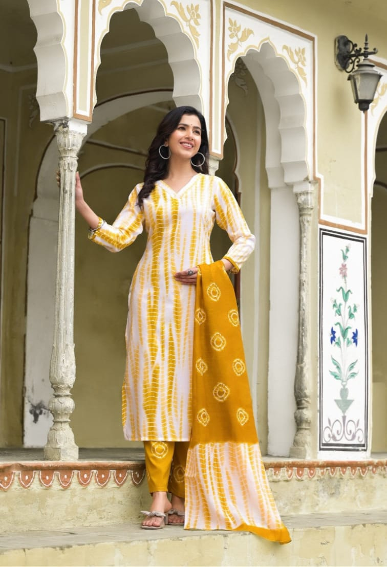 Multi Trendy Elementary Designer Readymade Salwar Suit