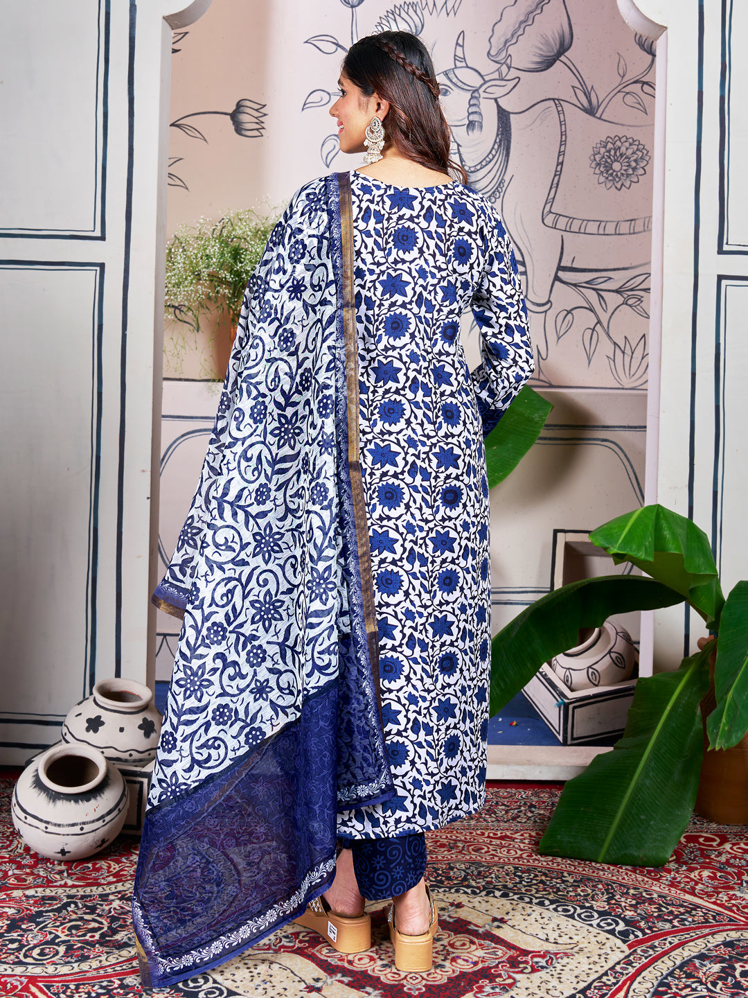 Multi Trendy Elementary Designer Readymade Salwar Suit