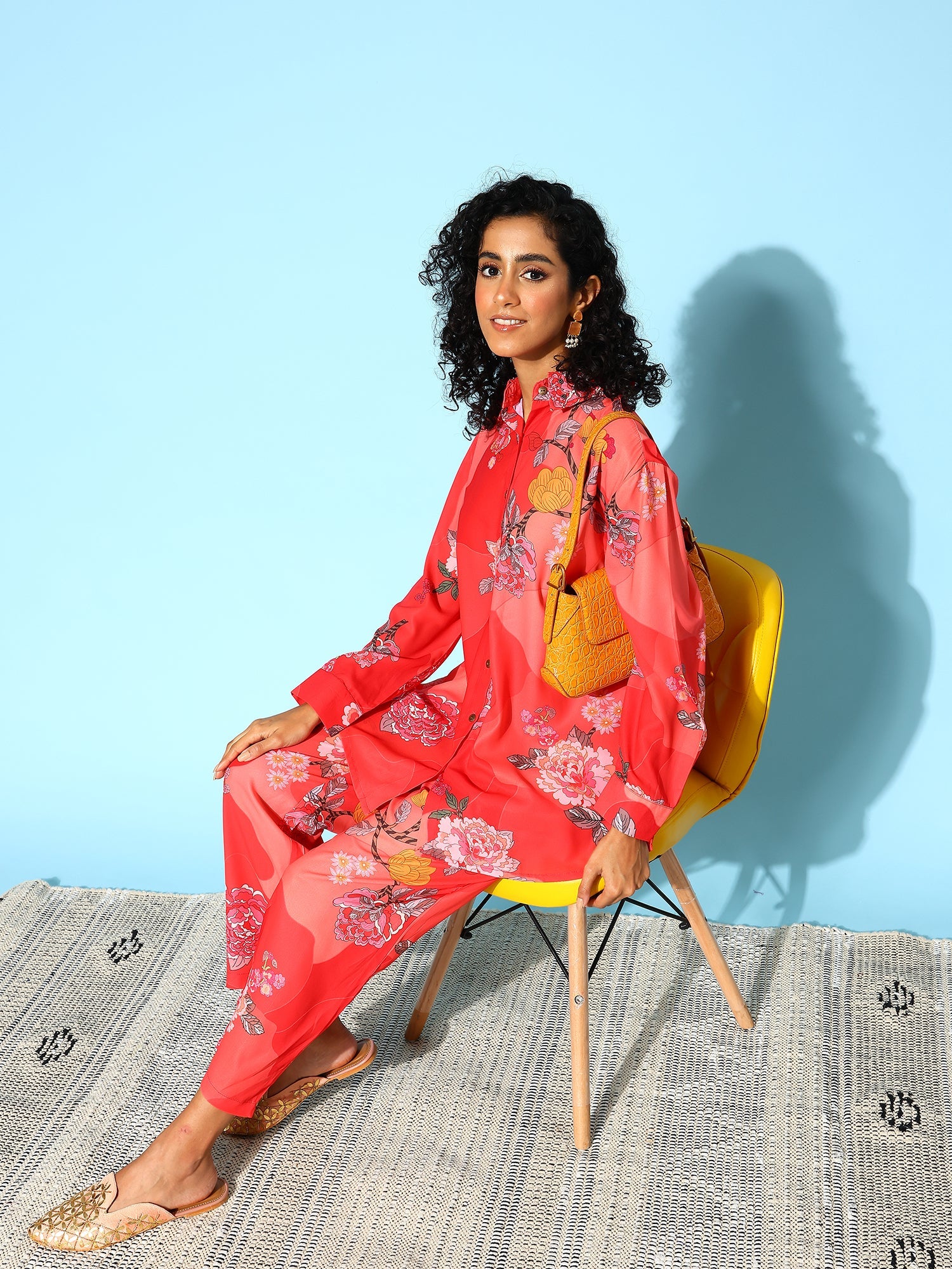 Women Floral Printed Co-Ords Set