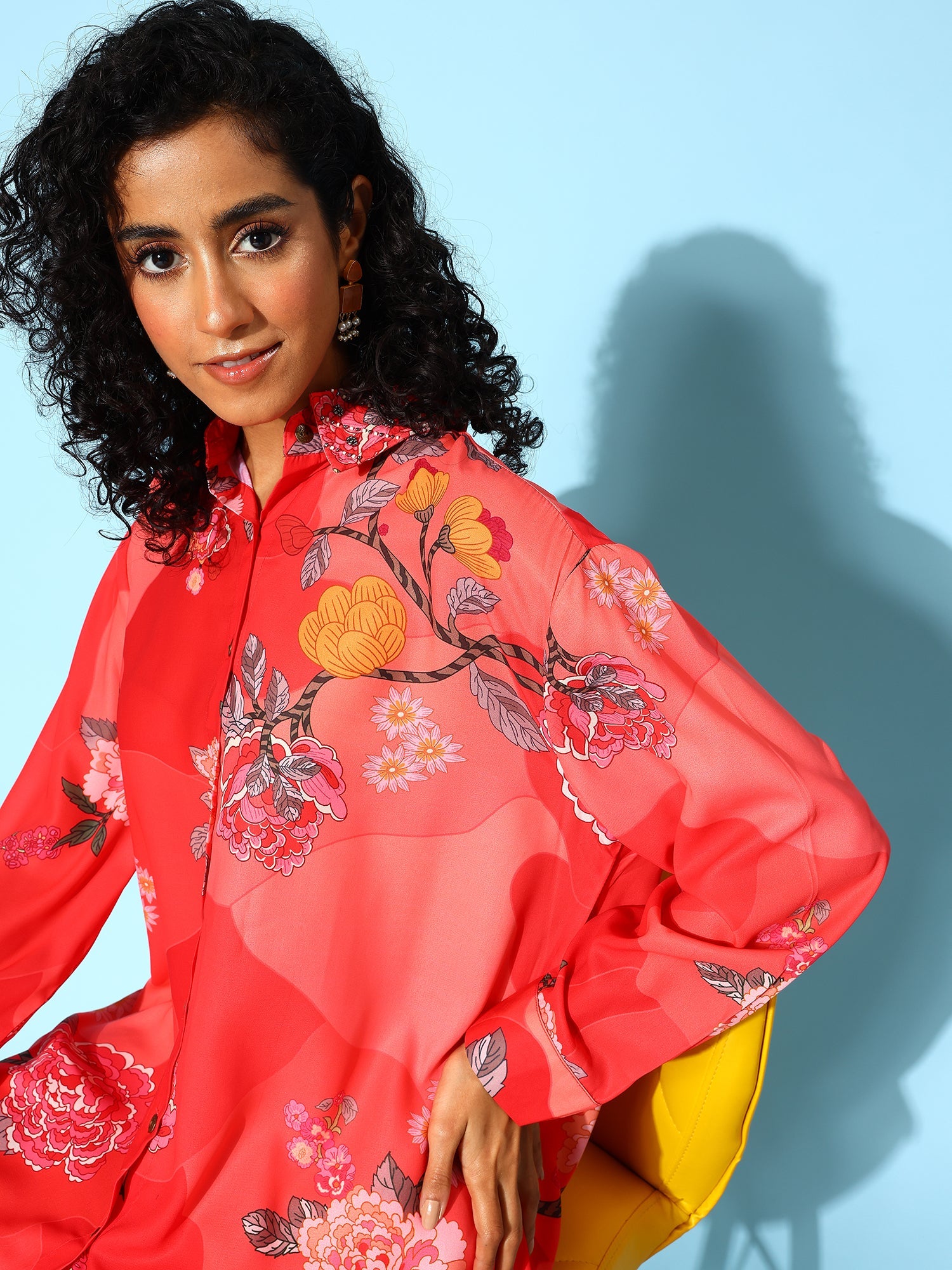Women Floral Printed Co-Ords Set