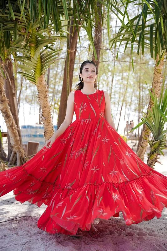 REDHeavy RayonKurtas