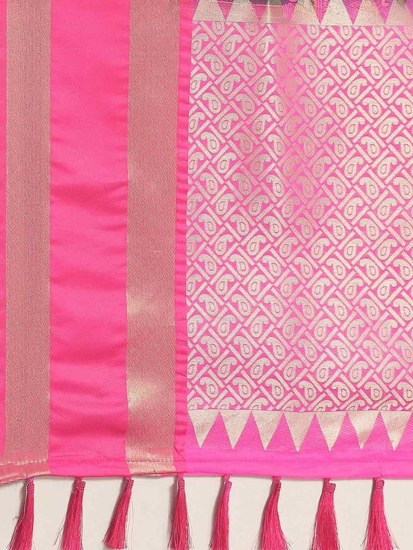 Blue Women's Kanjeewaram Digital Printed Saree