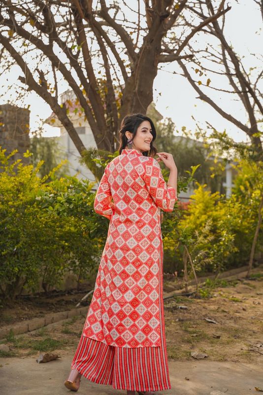 redPure RayonKurtas