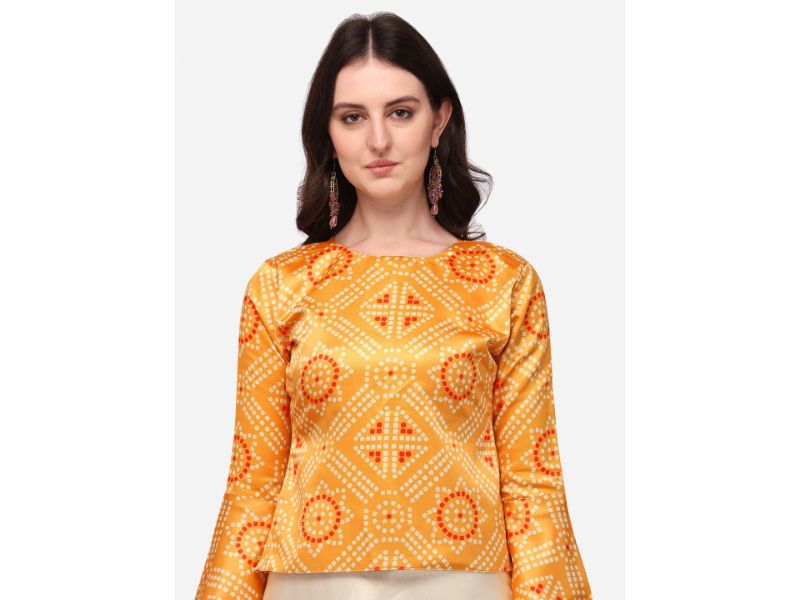 Digital Print Satin Silk Fabric Stitched Lehenga Choli With Jequared Blouse and Assami Silk Thread Work Dupatta For Women and Girls In Festive Party And Traditional Wear