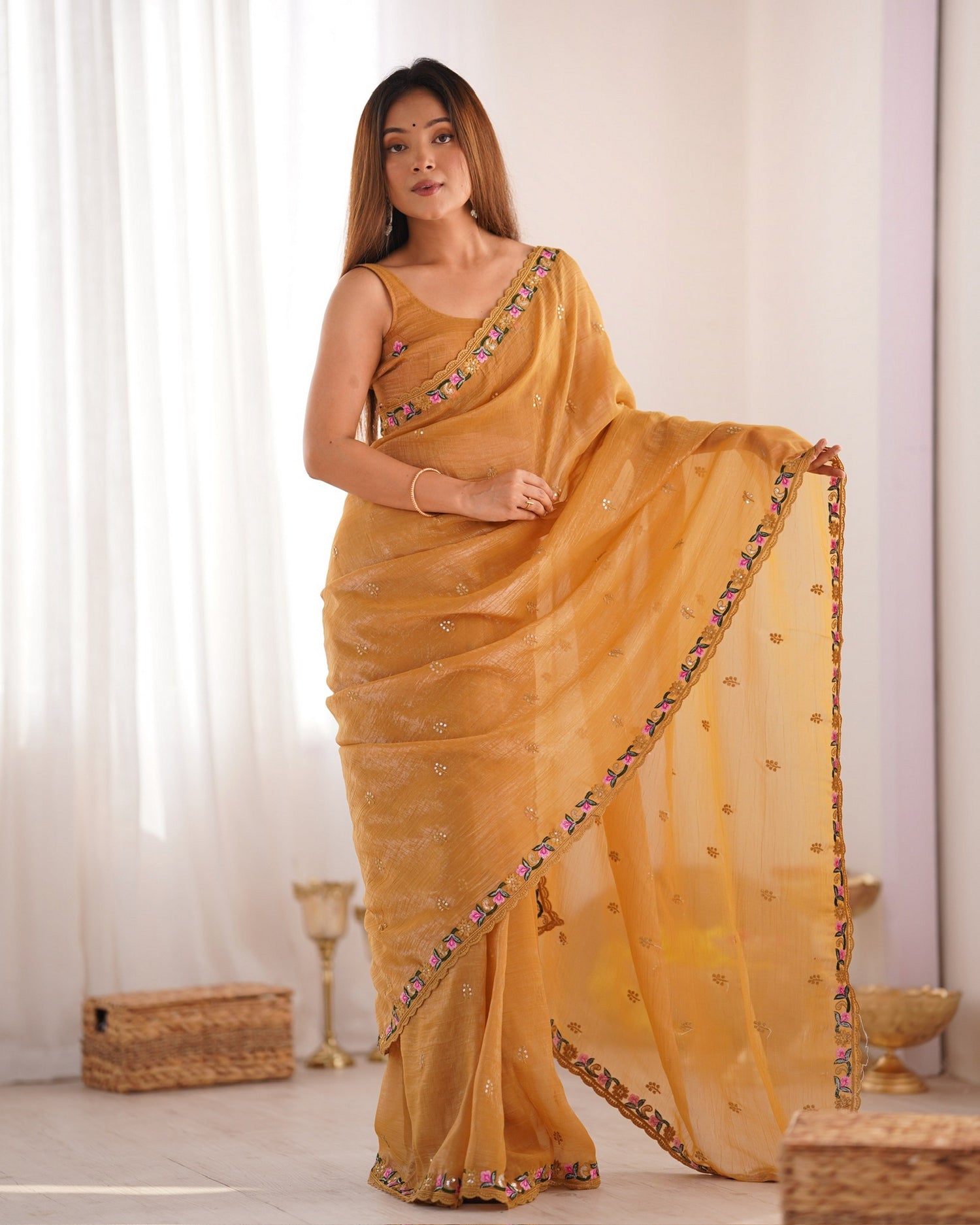 Haldi Sarees