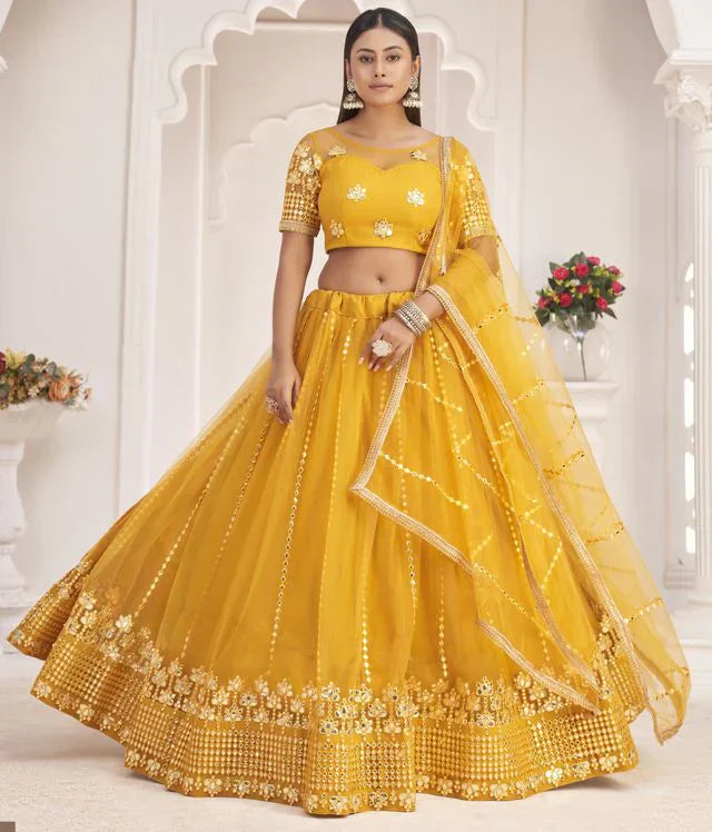 Haldi Lehenga