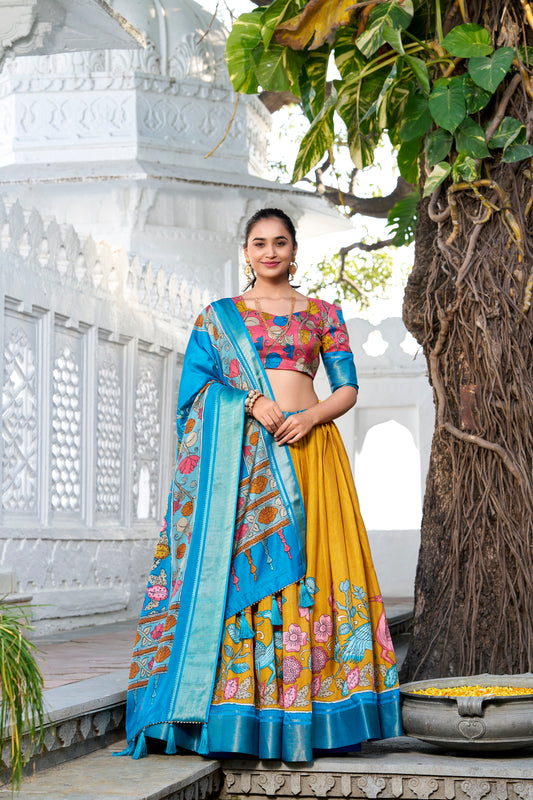 Women's Dola Silk Lehenga Choli