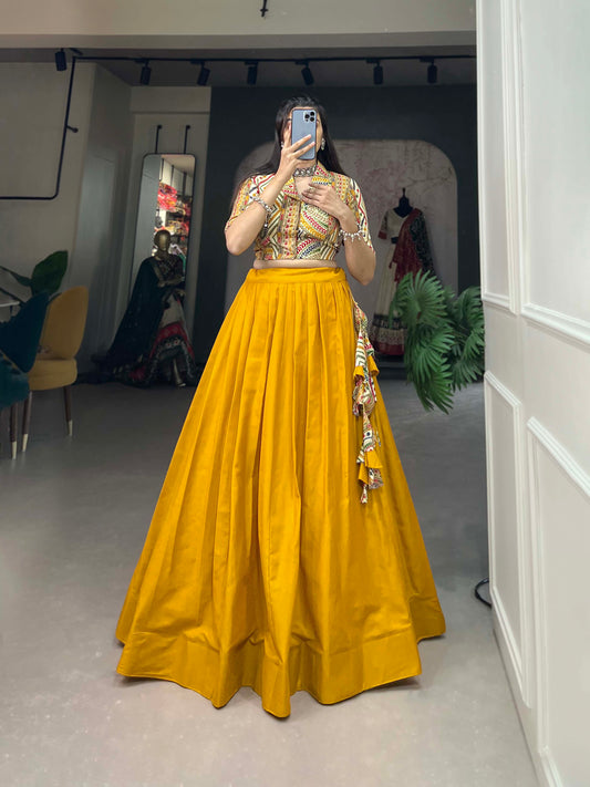 Women's Wedding Crop Top Lehenga