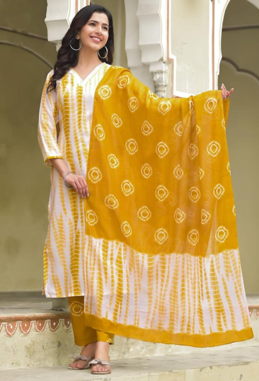 Multi Trendy Elementary Designer Readymade Salwar Suit