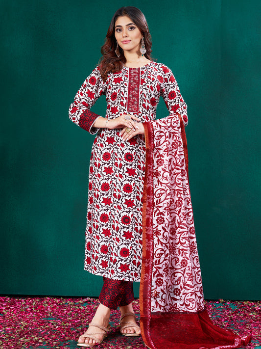 Multi Trendy Elementary Designer Readymade Salwar Suit