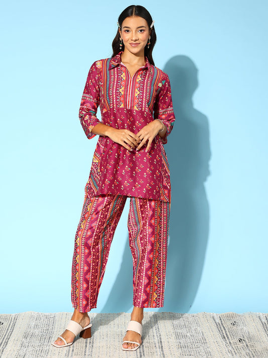 Women Floral Printed Co-Ords Set