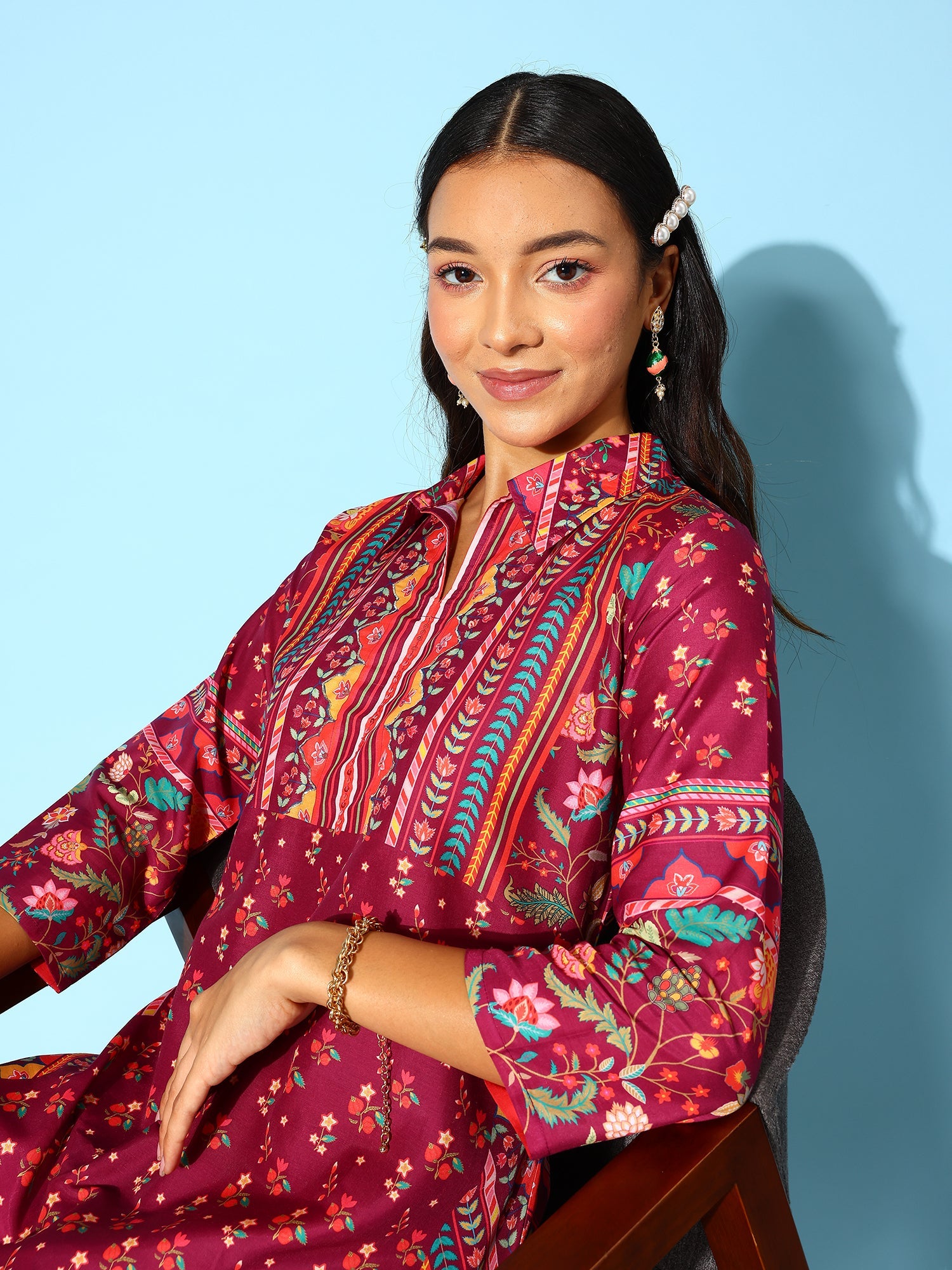 Women Floral Printed Co-Ords Set