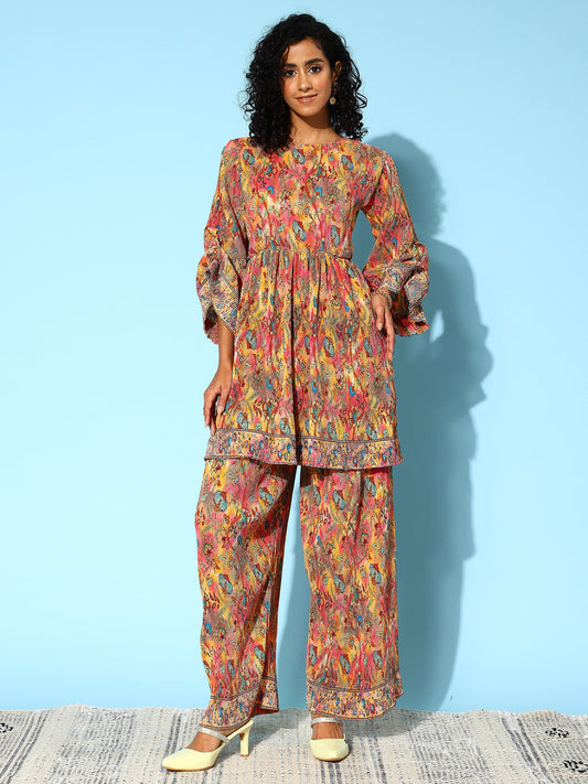 Women Floral Printed Co-Ords Set