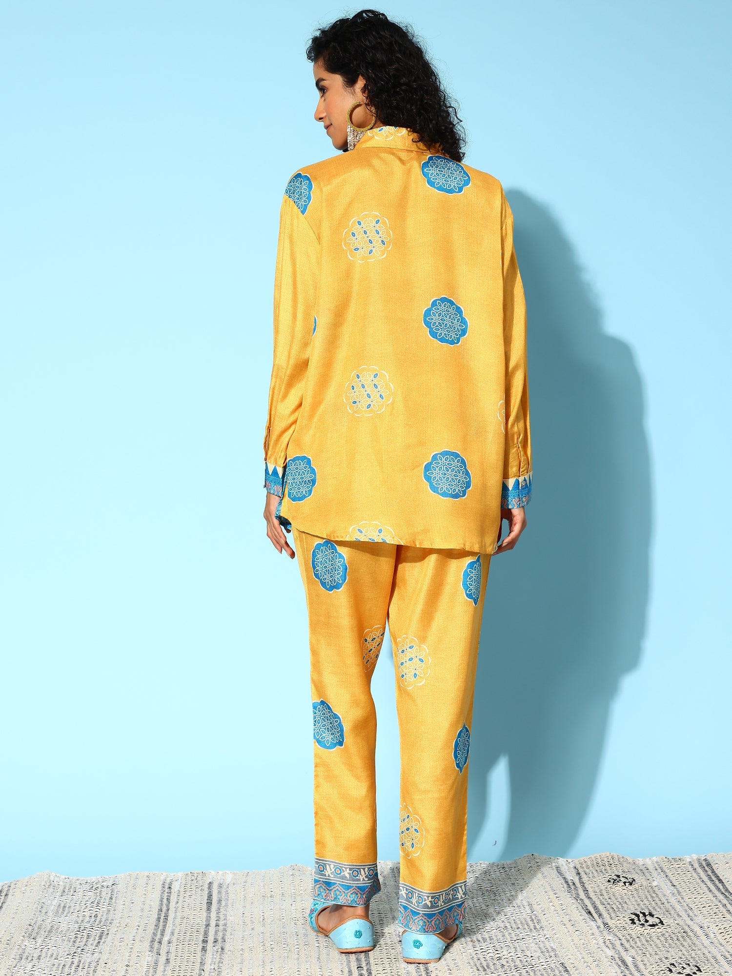 Women Geometric Printed Co-Ords Set