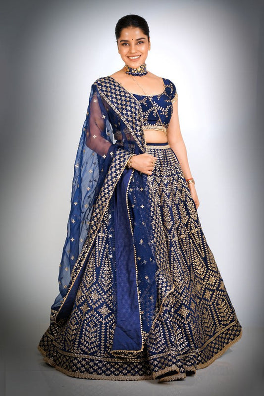 Designer Party Wear Lehenga – Stand Out