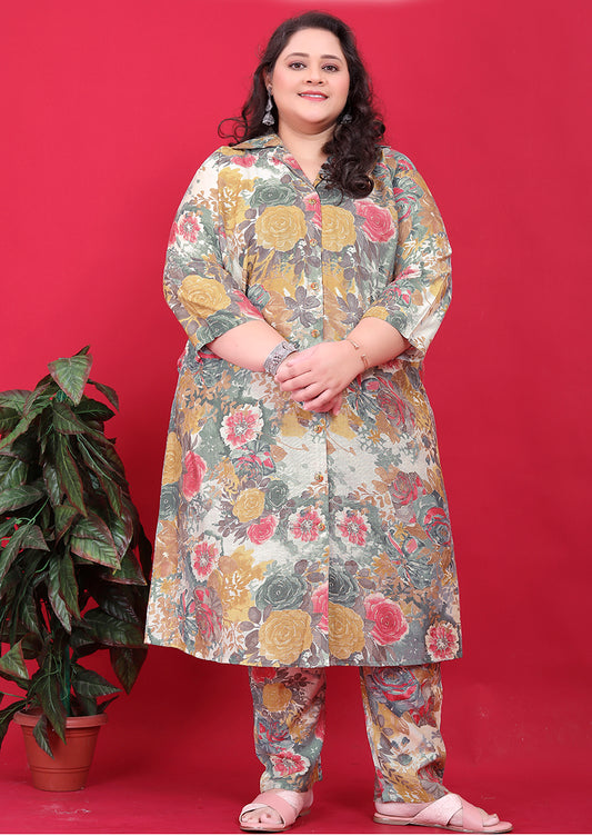 MulticolourPrintedKurta