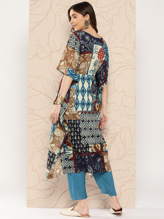 Women Multi Ethnic Printed Kaftan