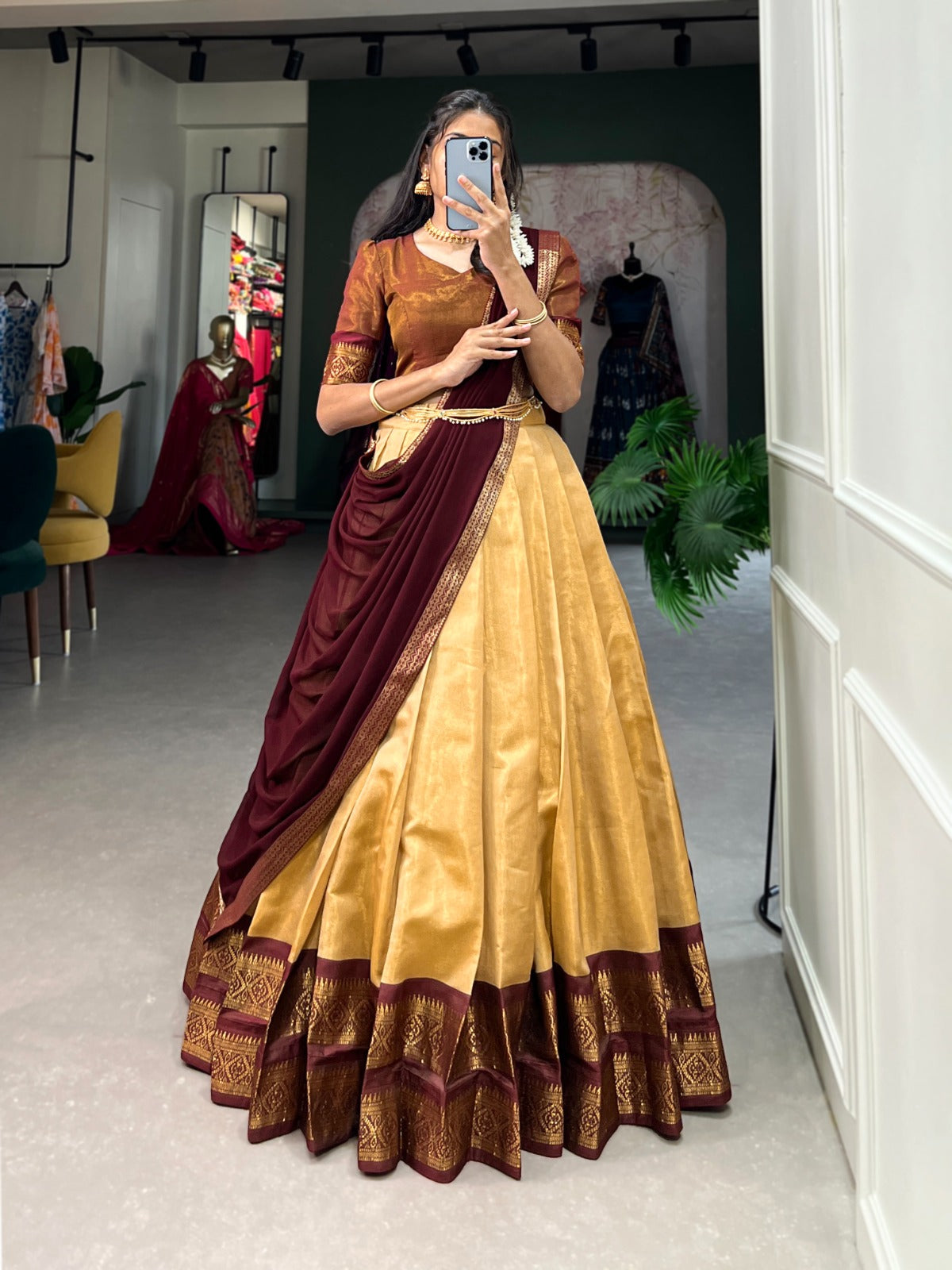 Lehenga Kanchipuram