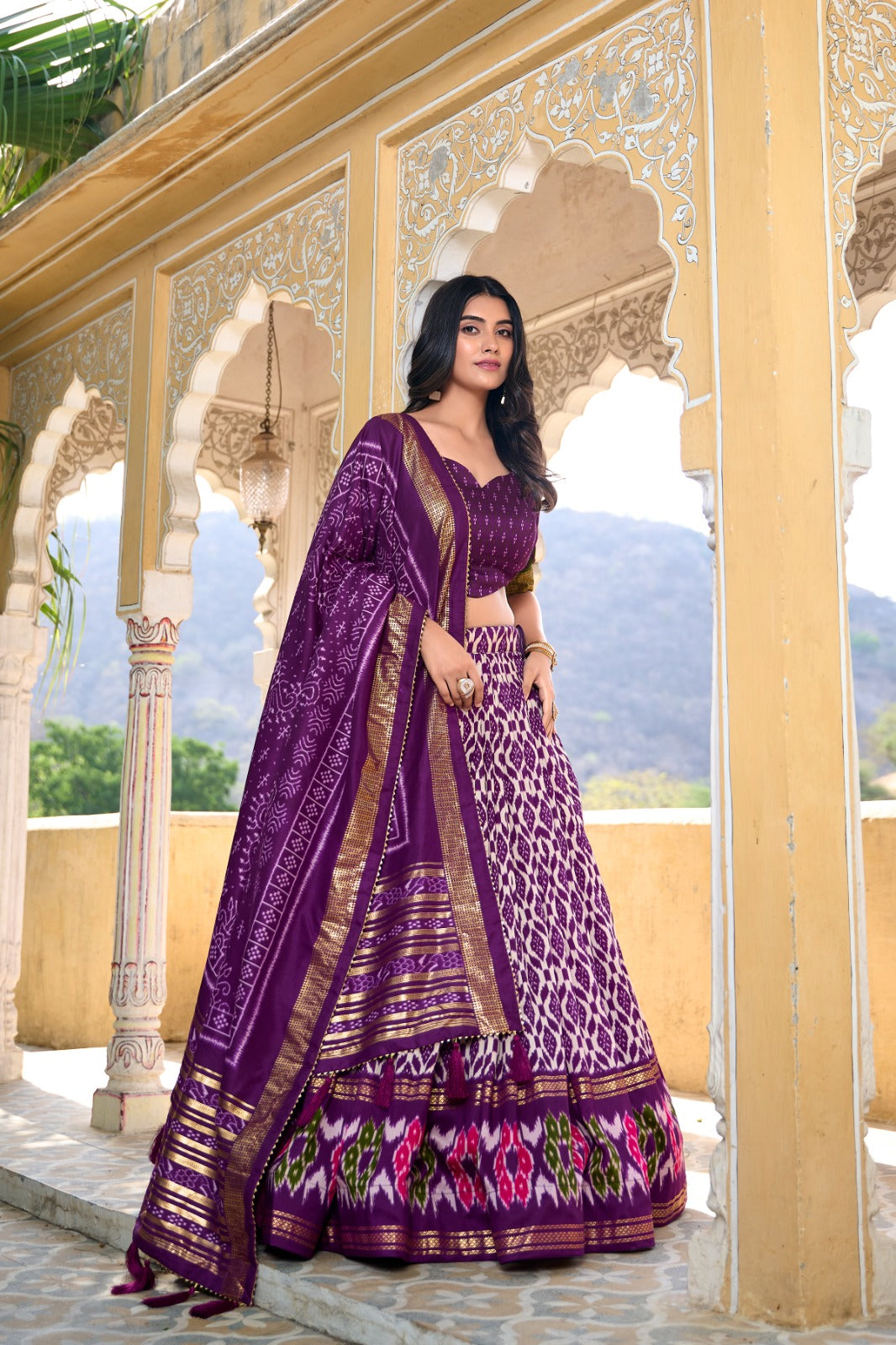 Lehenga Tussar Silk