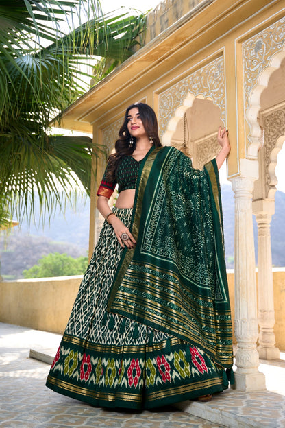 Lehenga Tussar Silk