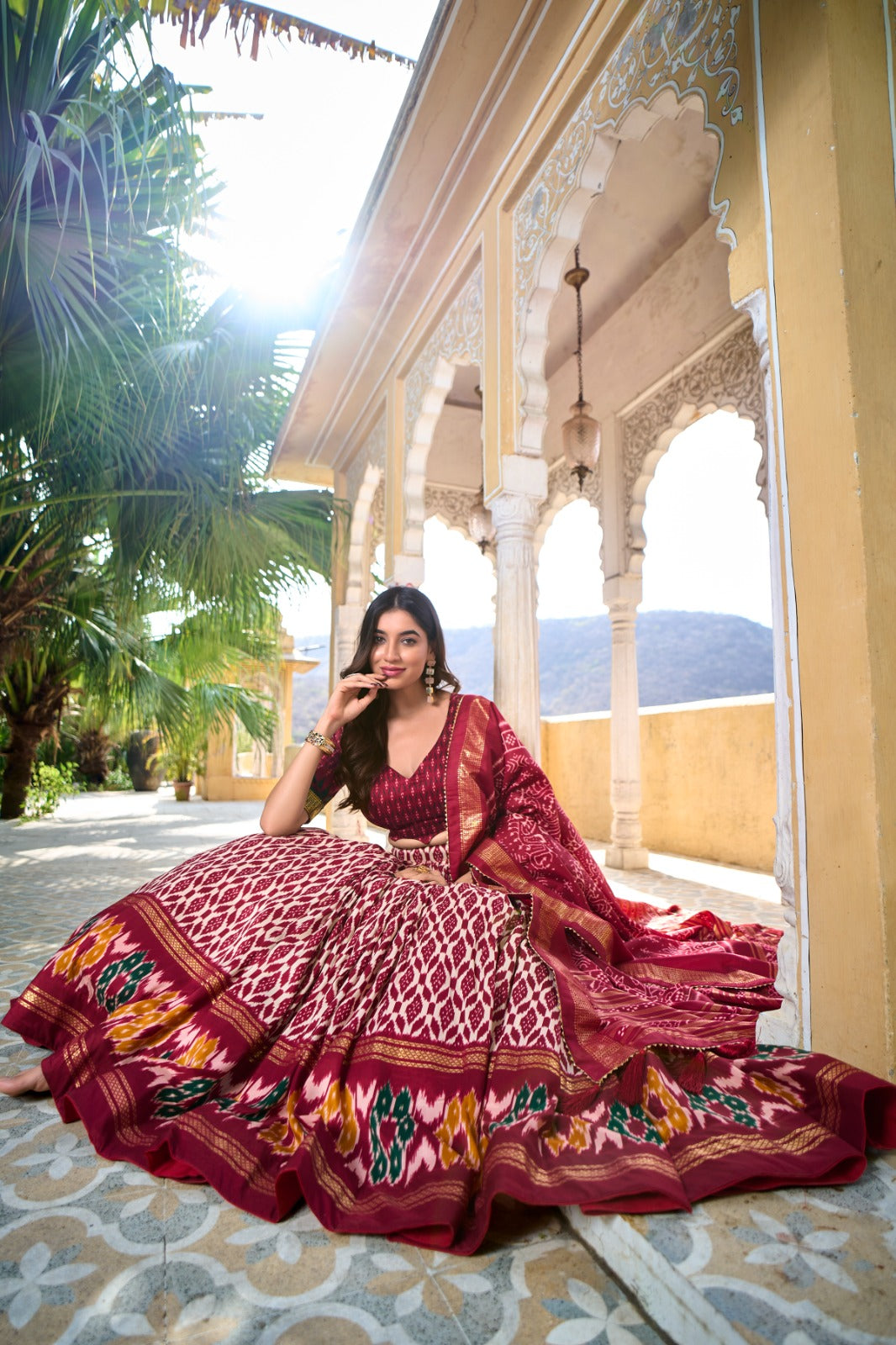 Lehenga Tussar Silk