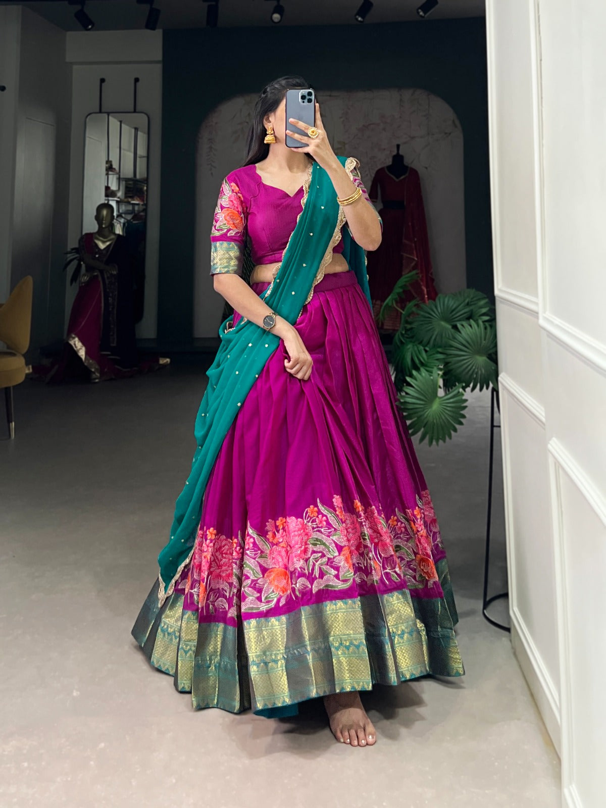 Paithani Lehenga choli