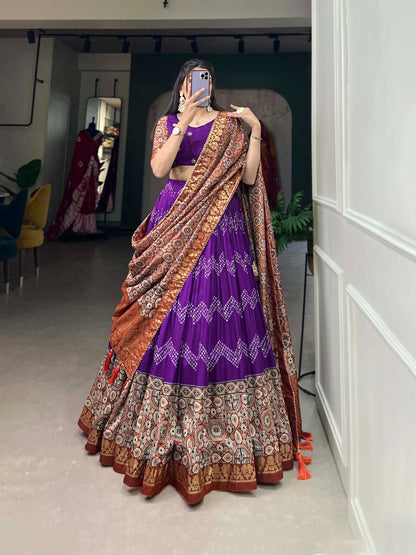 Lehenga Kanjivaram