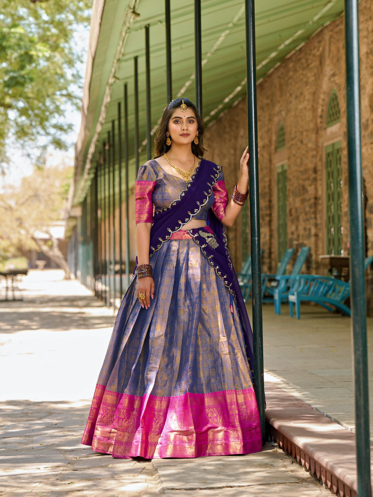 Lehenga Kanjivaram