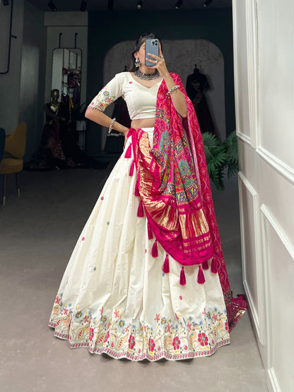 Lehenga Khadi cotton