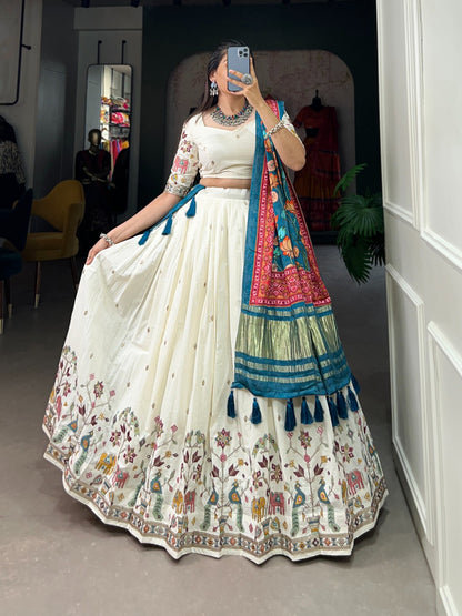 Lehenga Khadi cotton