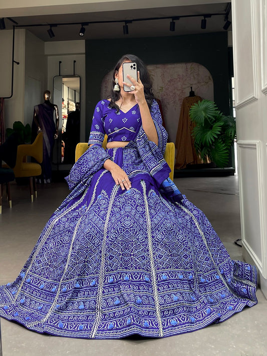 Lehenga Vaishali silk