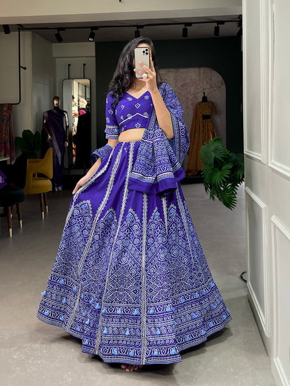 Lehenga Vaishali silk