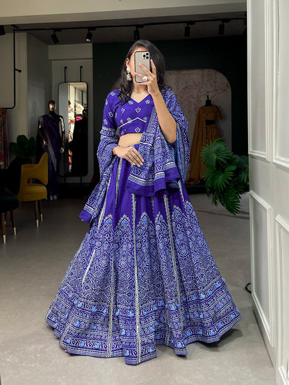 Lehenga Vaishali silk