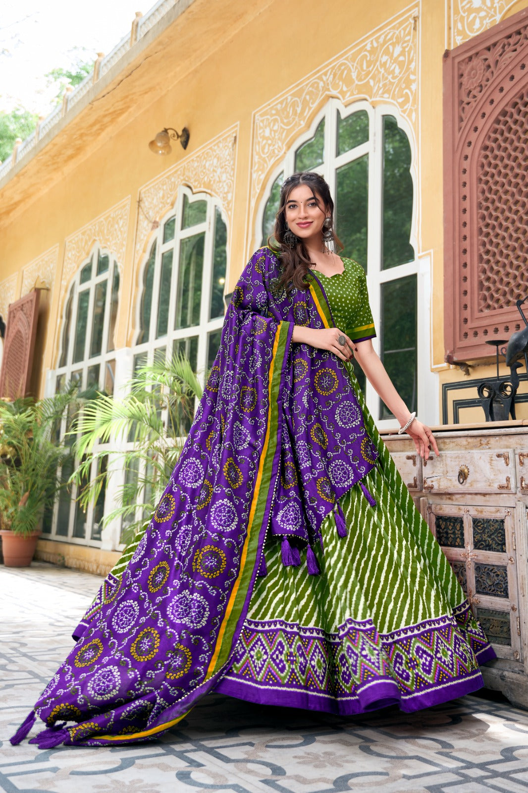 Lehenga Pure Chanderi