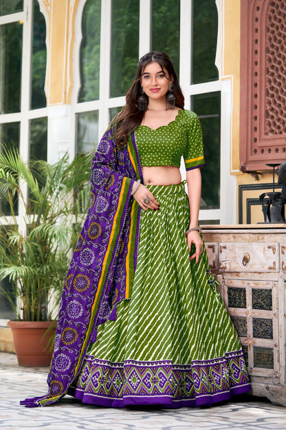 Lehenga Pure Chanderi