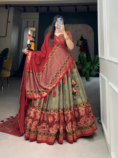 Printed Lehenga Choli