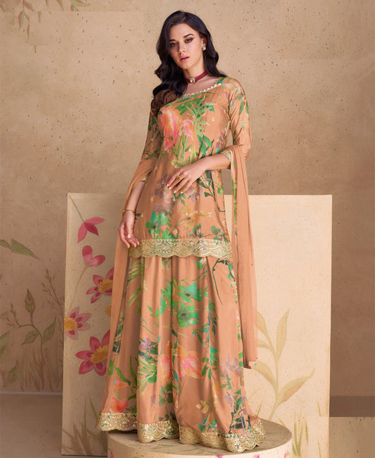 Off White Summer Special Sharara Suit