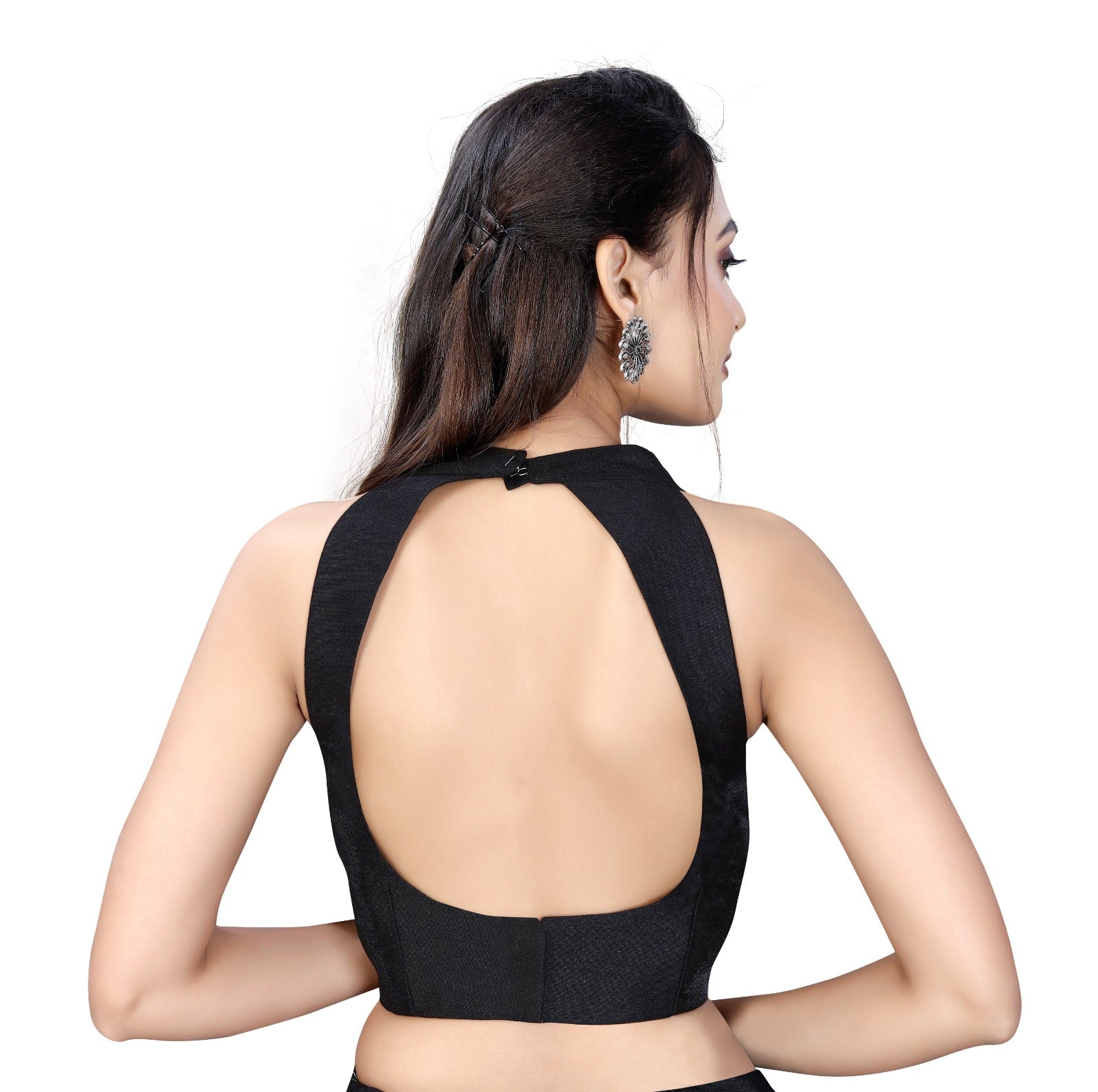 Sweetheart Halter Neck Blouse