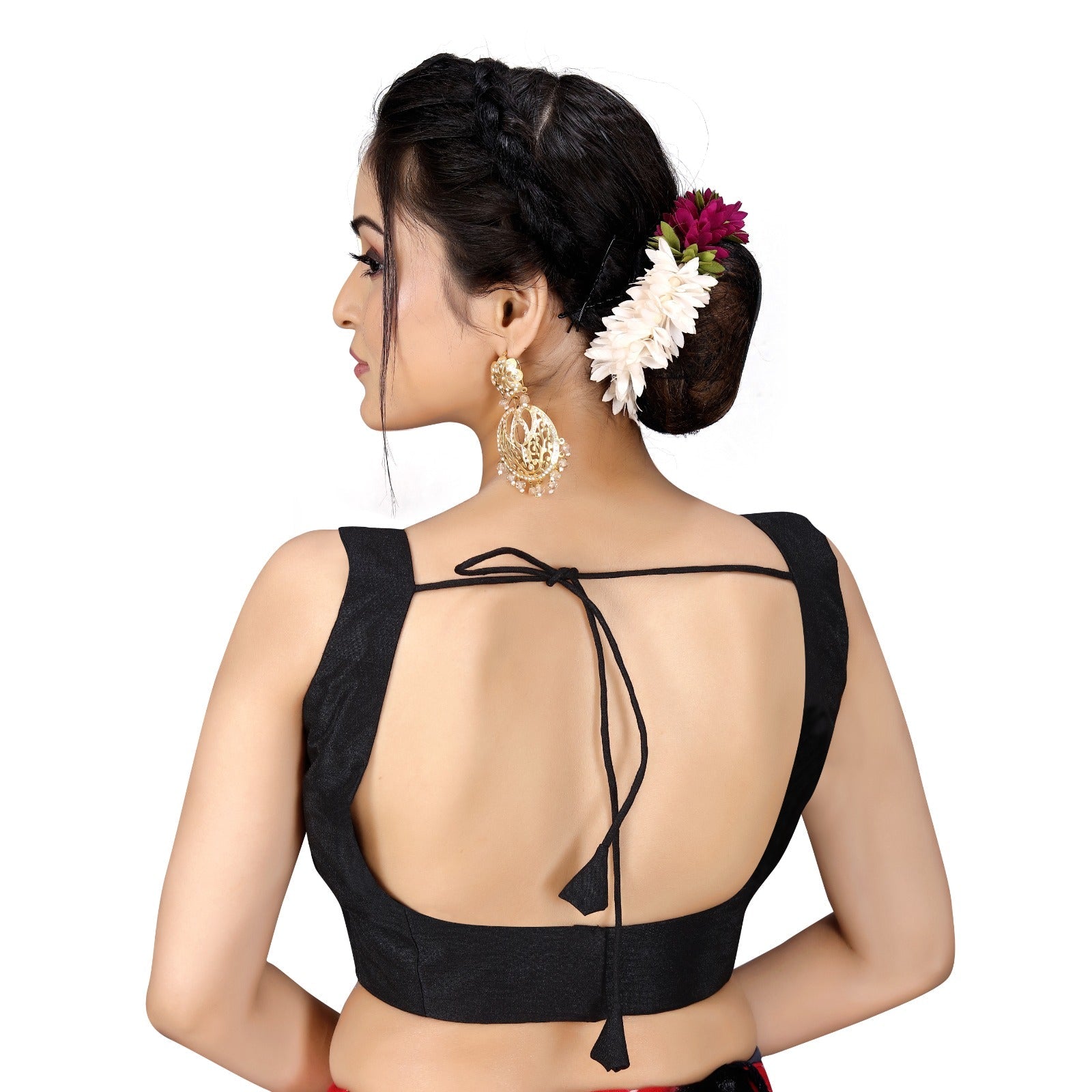 Soft Square Neckline Blouse