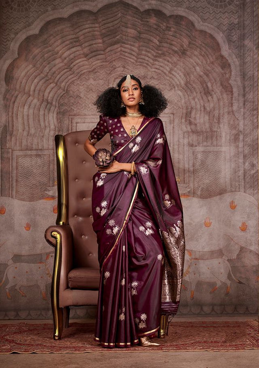 Winezari Woven Ethnic Sarees