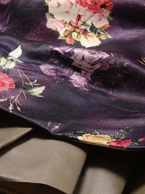 Digital Print Satin Silk Fabric Stitched Lehenga Choli With Jequared Blouse and Assami Silk Thread Work Dupatta For Women and Girls In Festive Party And Traditional Wear