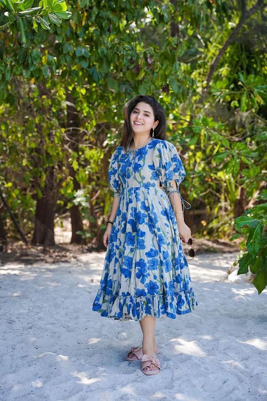 blueHeavy Rayon Kurtas