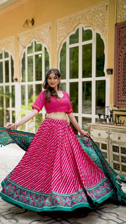 Lehenga Pure Chanderi